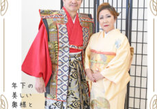 赤い羽織＆陣羽織で還暦祝！